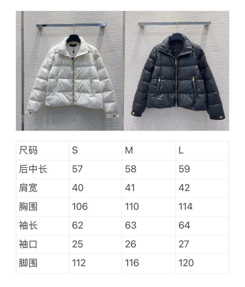 l0vis Vvtt0n down jacket